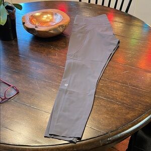 Lululemon Gray Leggings, size 10